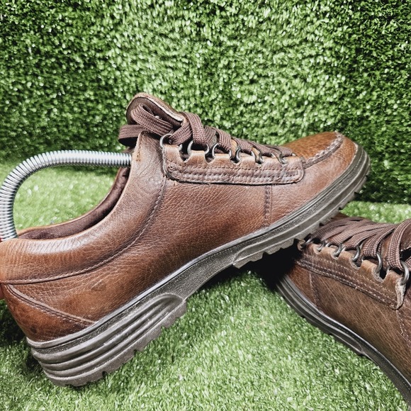 Mephisto Brown Leather Gore Tex Lace Up Outdoor Walking Shoes Womens 9.5 - Picture 8 of 11